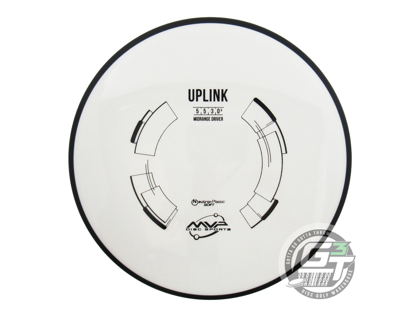 MVP Neutron Soft Uplink Midrange Golf Disc (Individually Listed)