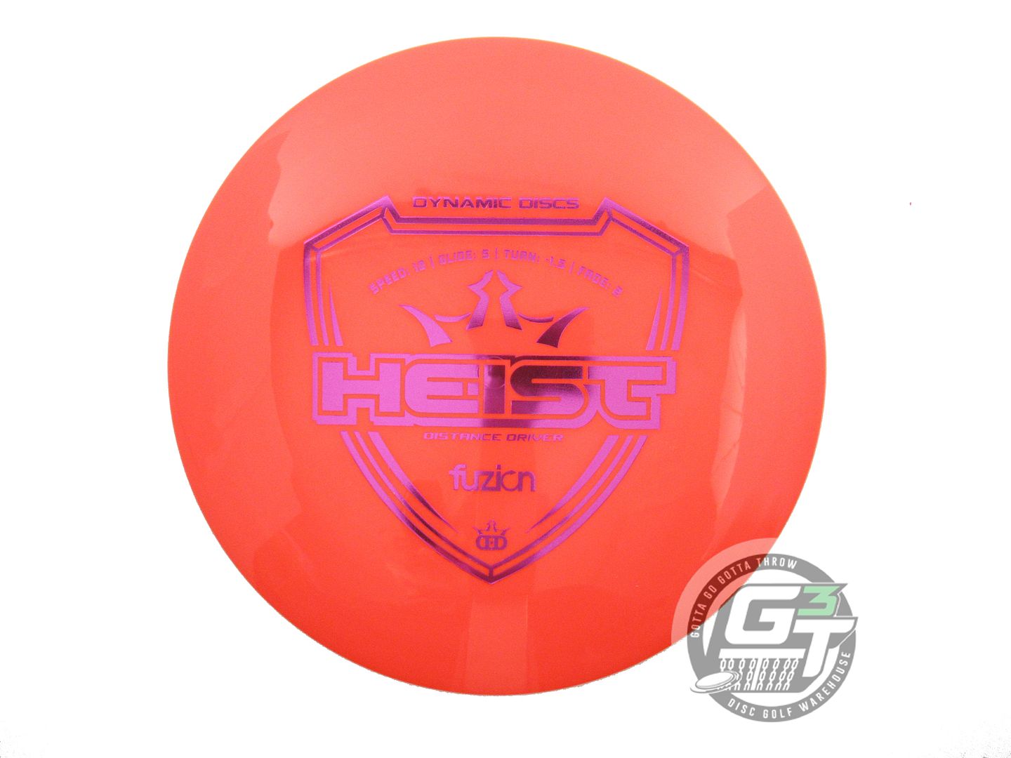 Dynamic Discs Fuzion Heist Distance Driver Golf Disc (Individually Listed)