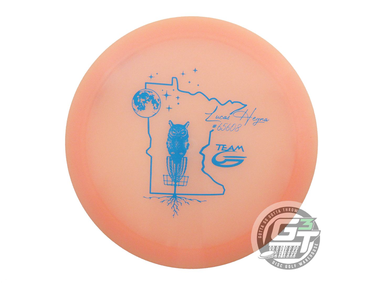 NOS Gateway Hyper-Diamond Blade 173g Peach Blue Stamp Fairway Driver Golf Disc