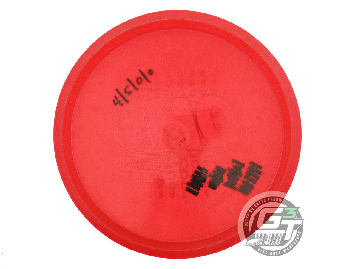 USED Millennium Quantum Aurora MS 174g Red Green Foil Midrange Golf Disc