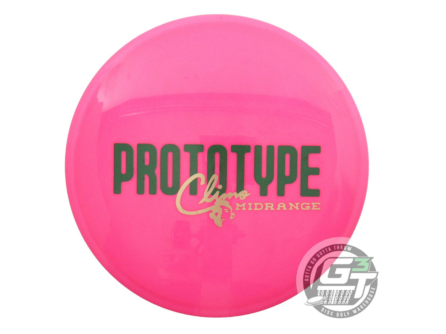USED Climo PROTO Major Line Belleair 176g Pink Midrange Golf Disc