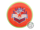 USED Axiom Discs Neutron Virus 171g Orange Lime Rim Distance Driver Golf Disc
