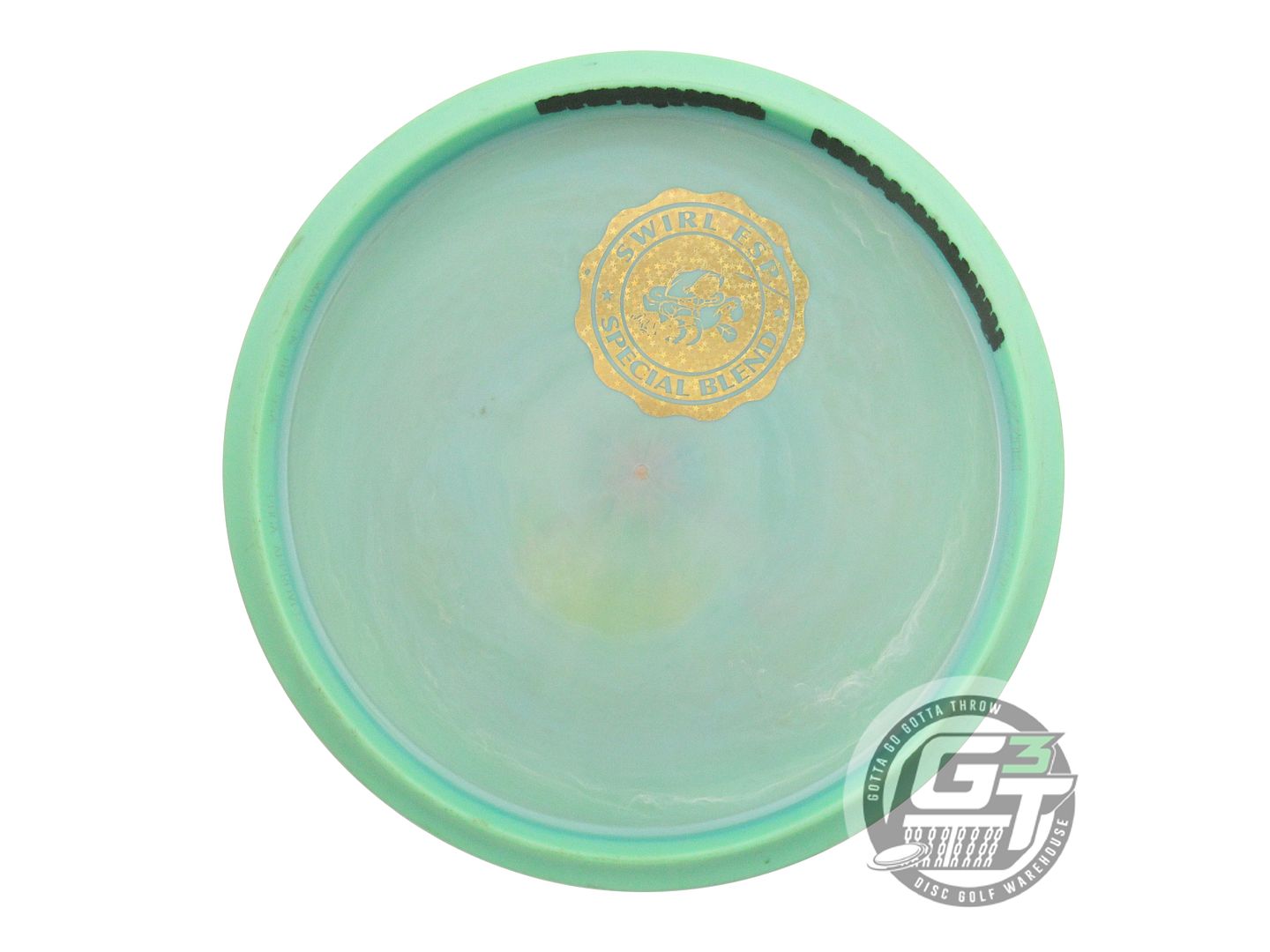 USED Discraft [MAJESTIC] BEAR ESP Buzzz 181g Seafoam-Peach Midrange Golf Disc