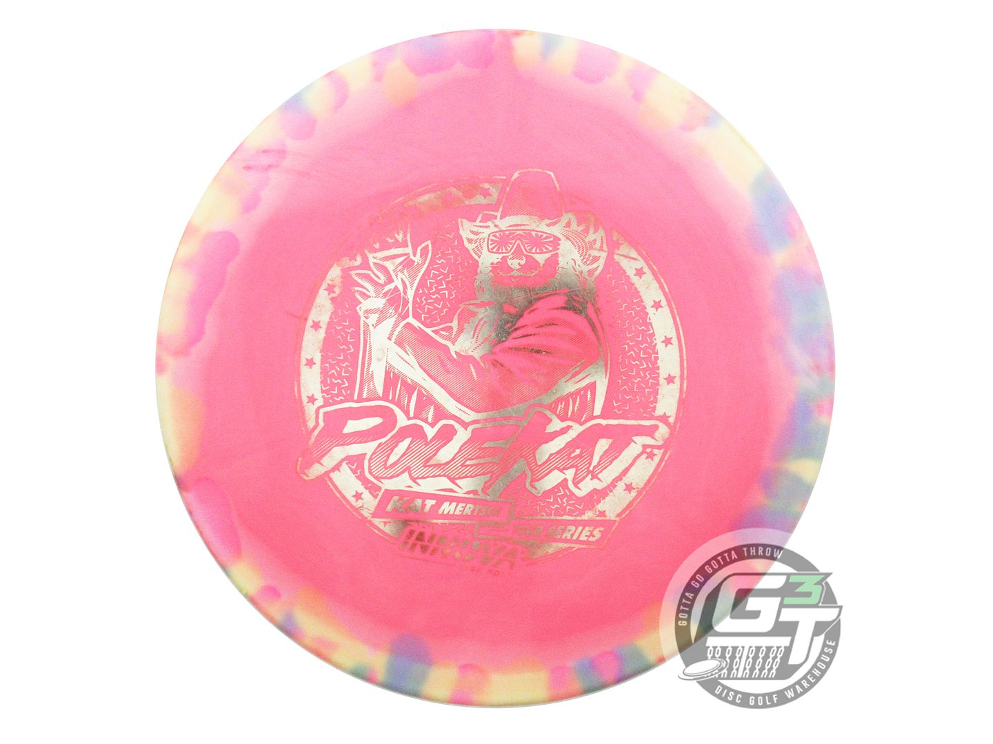 USED Innova [MERTSCH] Halo Star Polecat 176g HOME DYED Putter Golf Disc