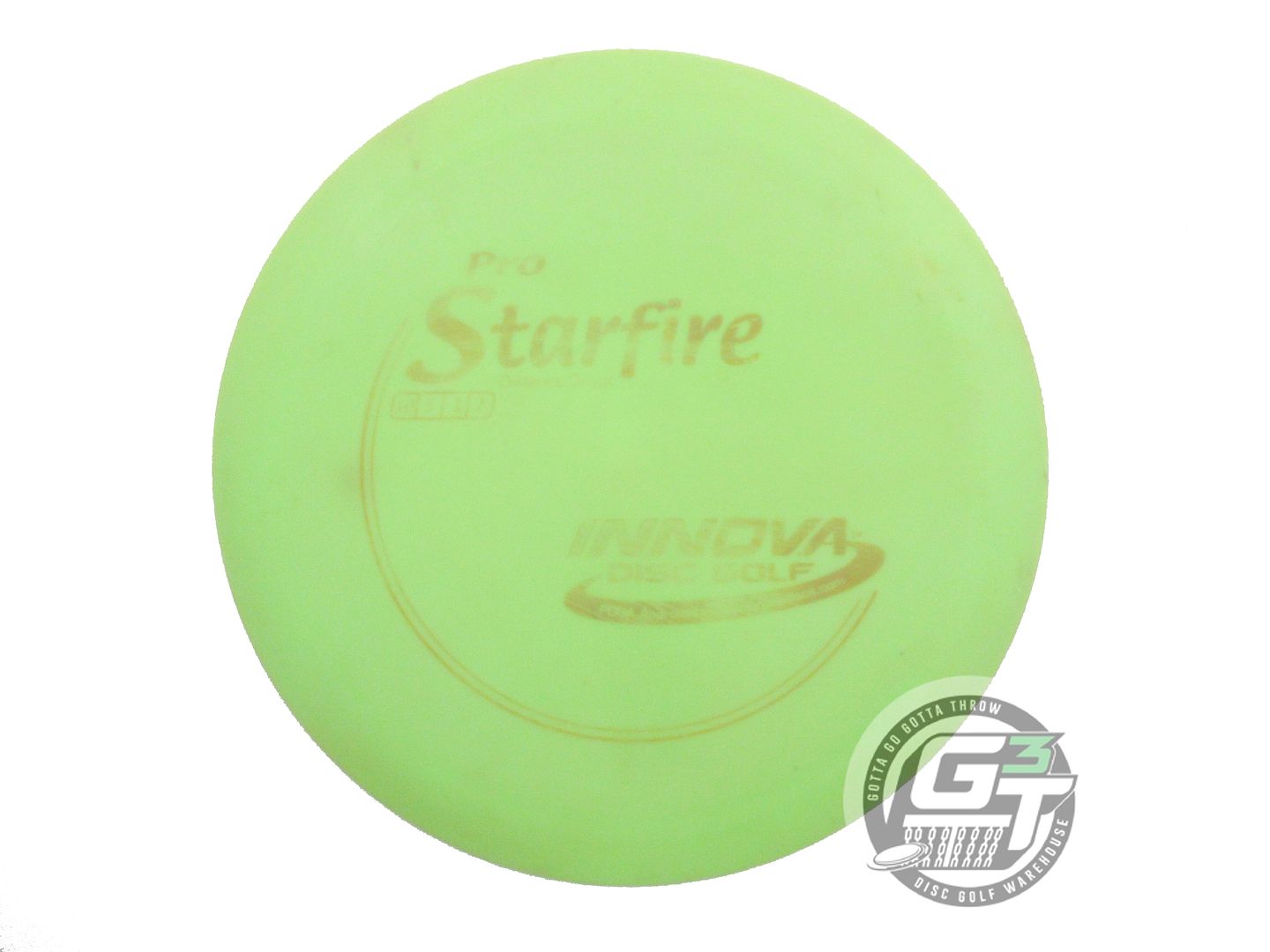 USED Innova Pro Starfire 175g Lime Wiped Stamp Distance Driver Golf Disc