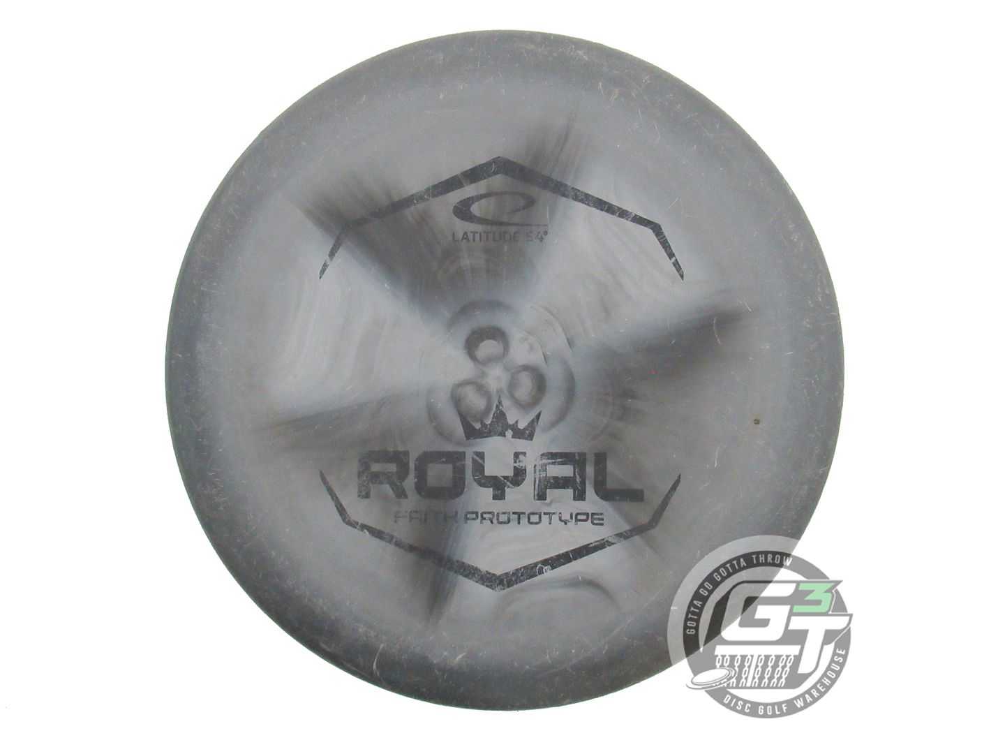USED Latitude 64 PROTO Royal Sense Faith 174g Dark Gray Putter Golf Disc