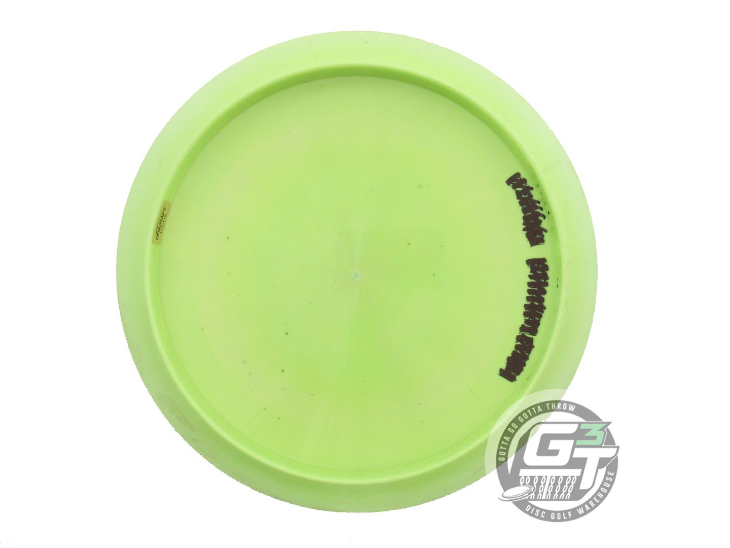 USED Discraft [McBETH] ESP Athena 173g Lime White Stamp Driver Golf Disc