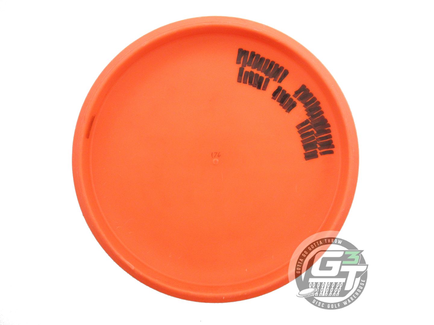 USED Discraft Putter Line Soft Challenger 176g Orange Red Foil Putter Disc