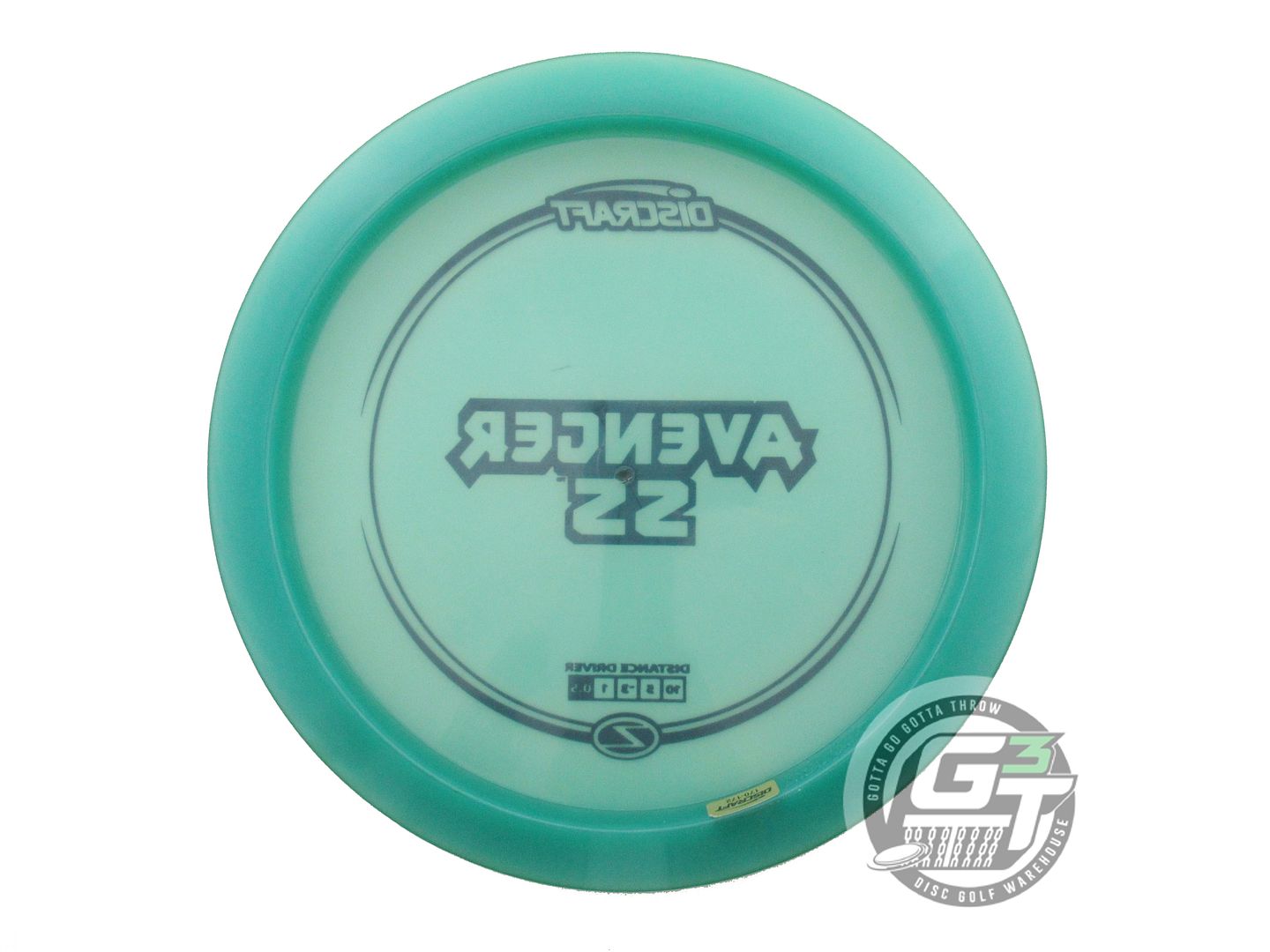NOS Discraft Z Avenger SS 172g Green Black Stamp Distance Driver Golf Disc