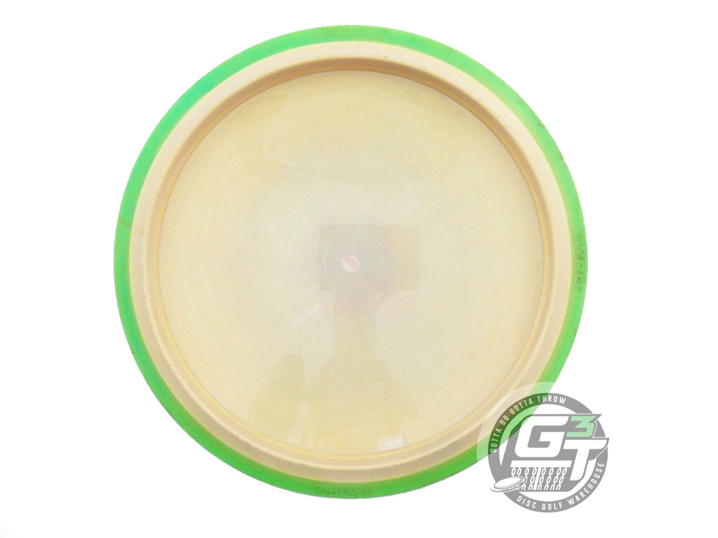 USED Axiom Discs [SE] Neutron Rhythm 172g Peach Green Rim Distance Driver Disc