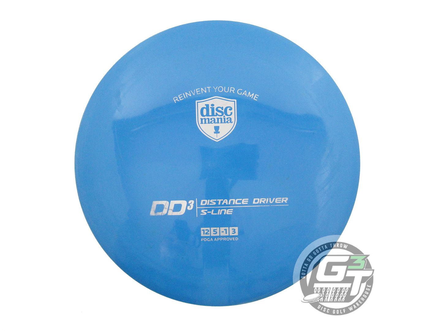 USED DiscMania S-Line DD3 170g Blue Silver Stamp Distance Driver Golf Disc