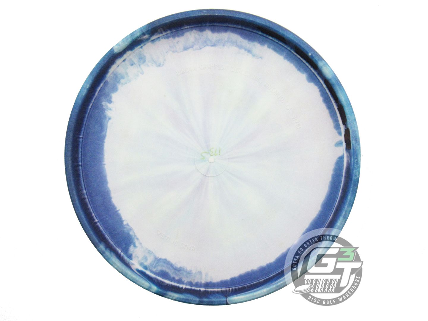 USED Innova 9 LIVES Halo Star Polecat 171g Blue-White Putter Golf Disc