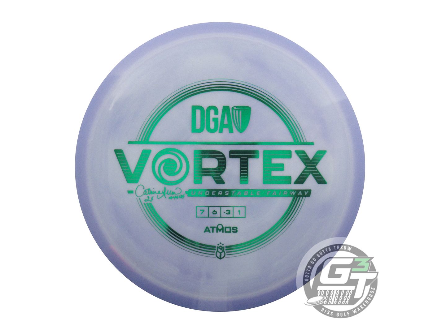 DGA Atmos Vortex [Catrina Allen 2X] Fairway Driver Golf Disc (Individually Listed)