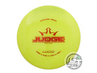 USED Dynamic Discs Lucid Judge 174g Yellow Red Foil Putter Golf Disc