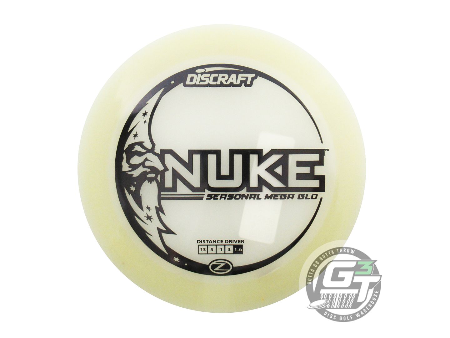 Discraft Seasonal Mega Glo Z Nuke Distance Driver Golf Disc (Individually Listed)