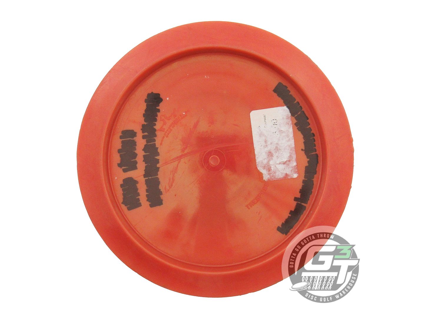 USED Dynamic Discs Fuzion Trespass 168g Burnt Orange Gray Foil Driver Golf Disc