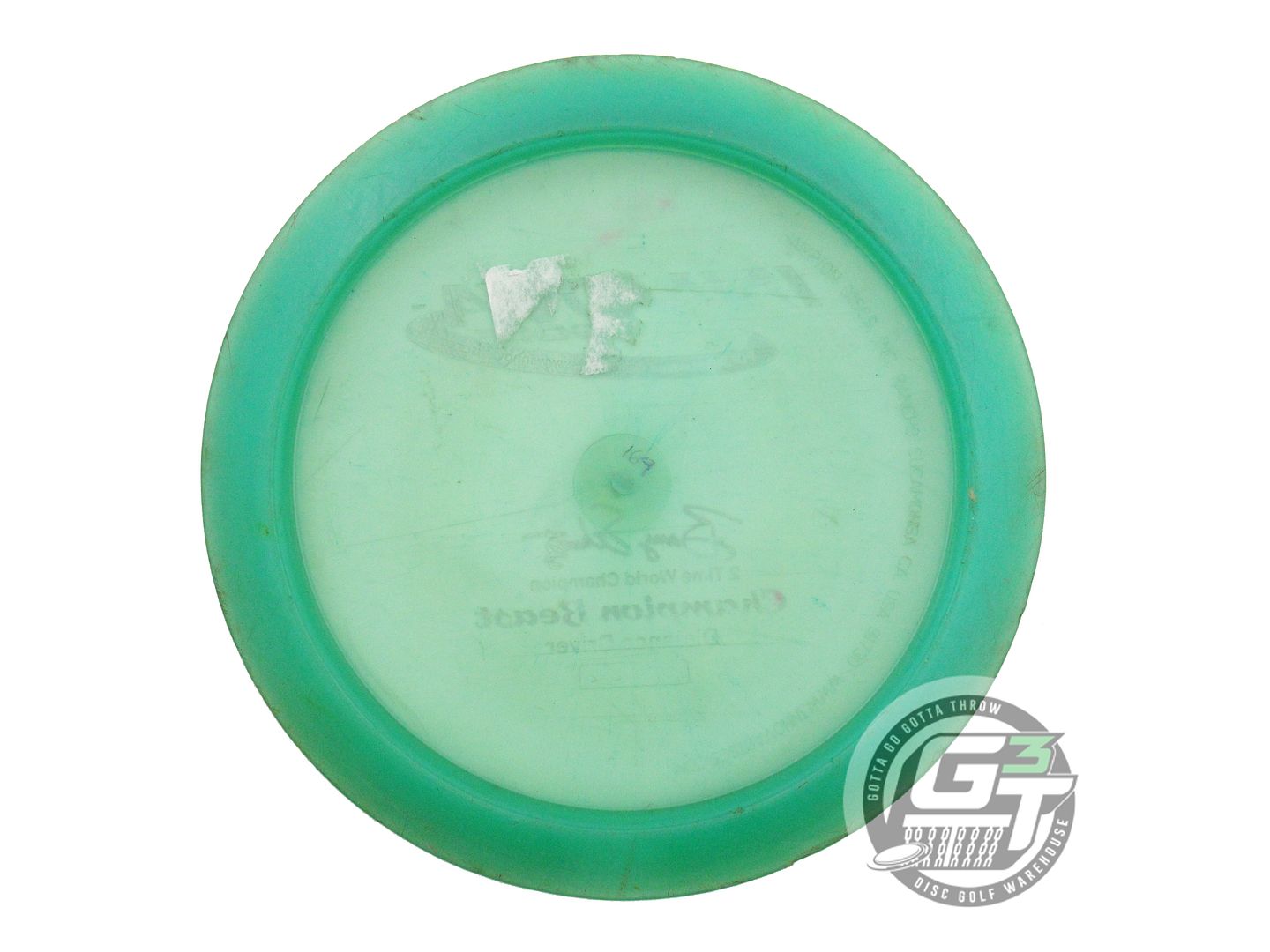 USED Innova Champion Beast 169g Green Gold Foil Distance Driver Golf Disc