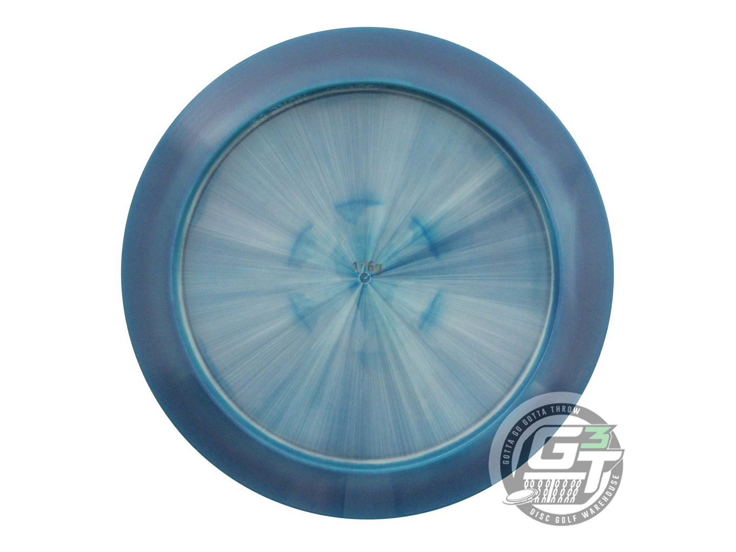 NOS Discraft ESP Nuke SS 176g Blue Green Foil Distance Driver Golf Disc