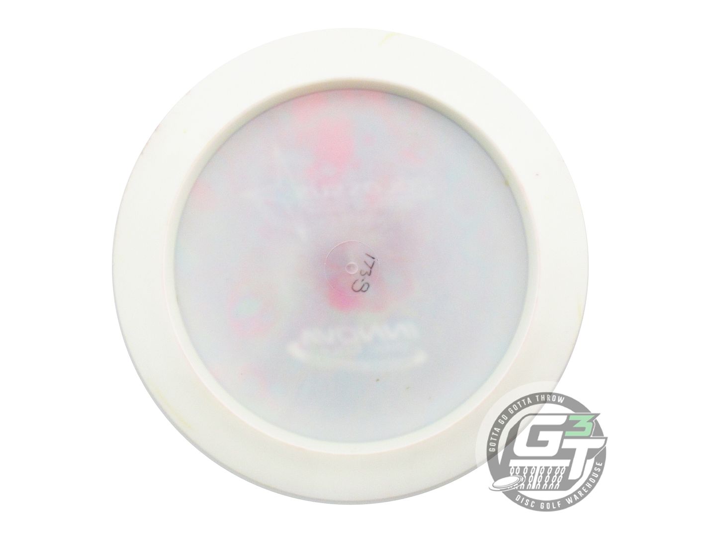 USED Innova Star Colossus 174g White HOME DYED Distance Driver Golf Disc