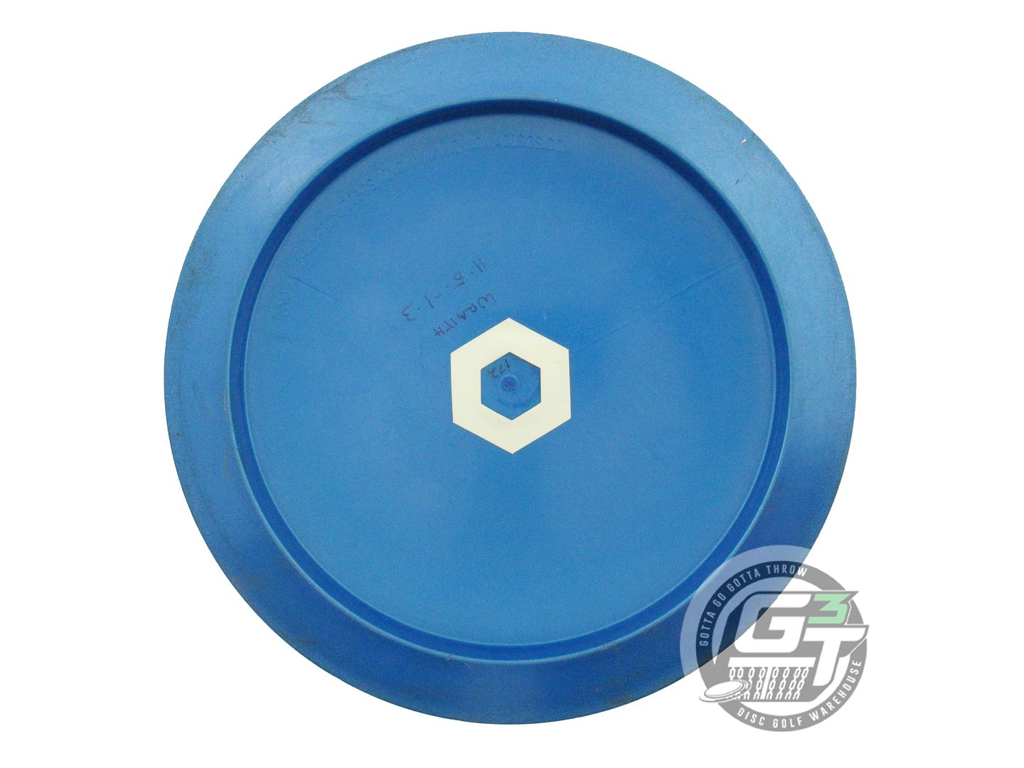 USED Innova X-OUT GStar Wraith 172g Blue GLOW TAPE Distance Driver Golf Disc