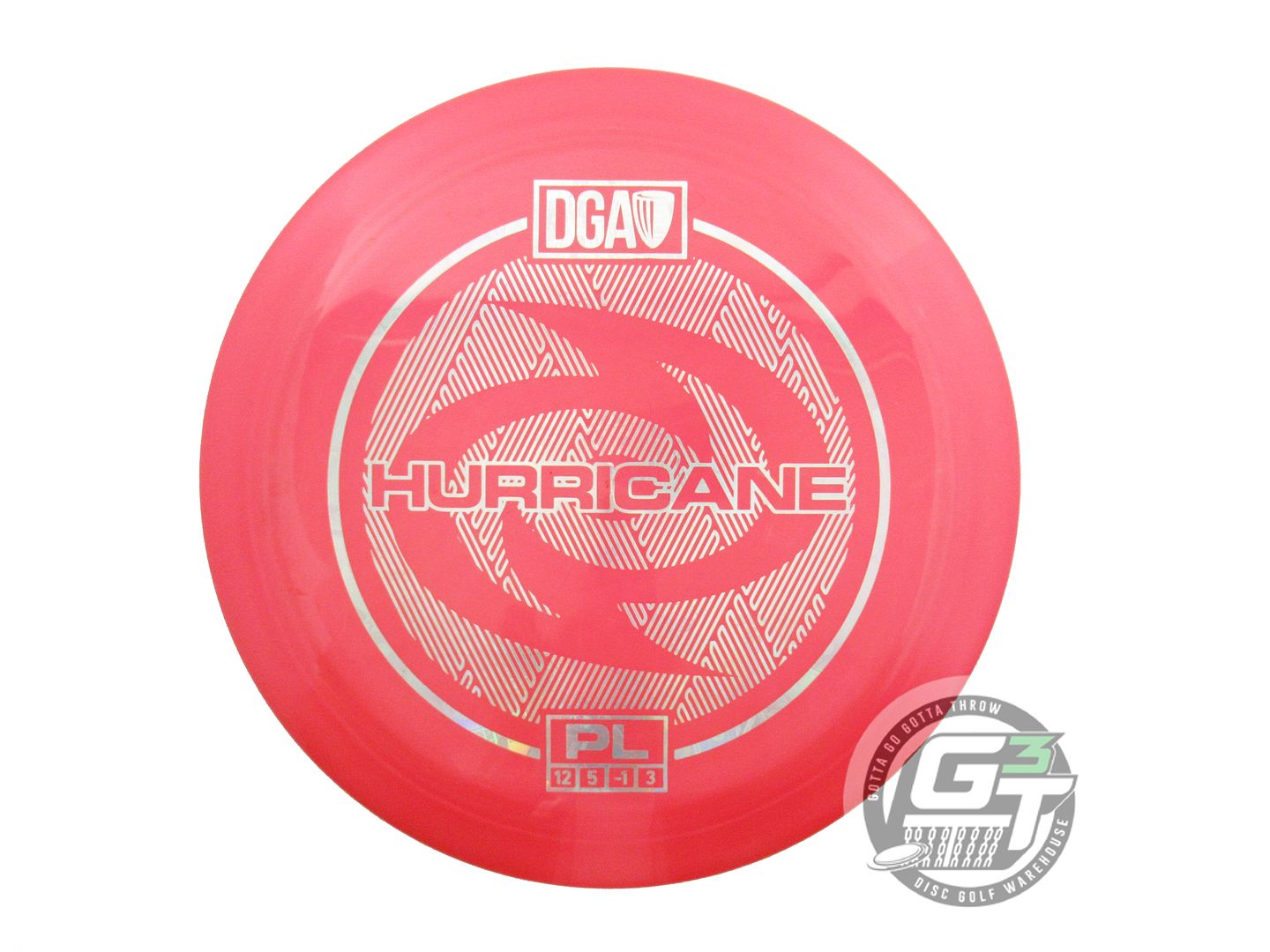 USED DGA ProLine Hurricane 174g Pink Money Foil Distance Driver Golf Disc