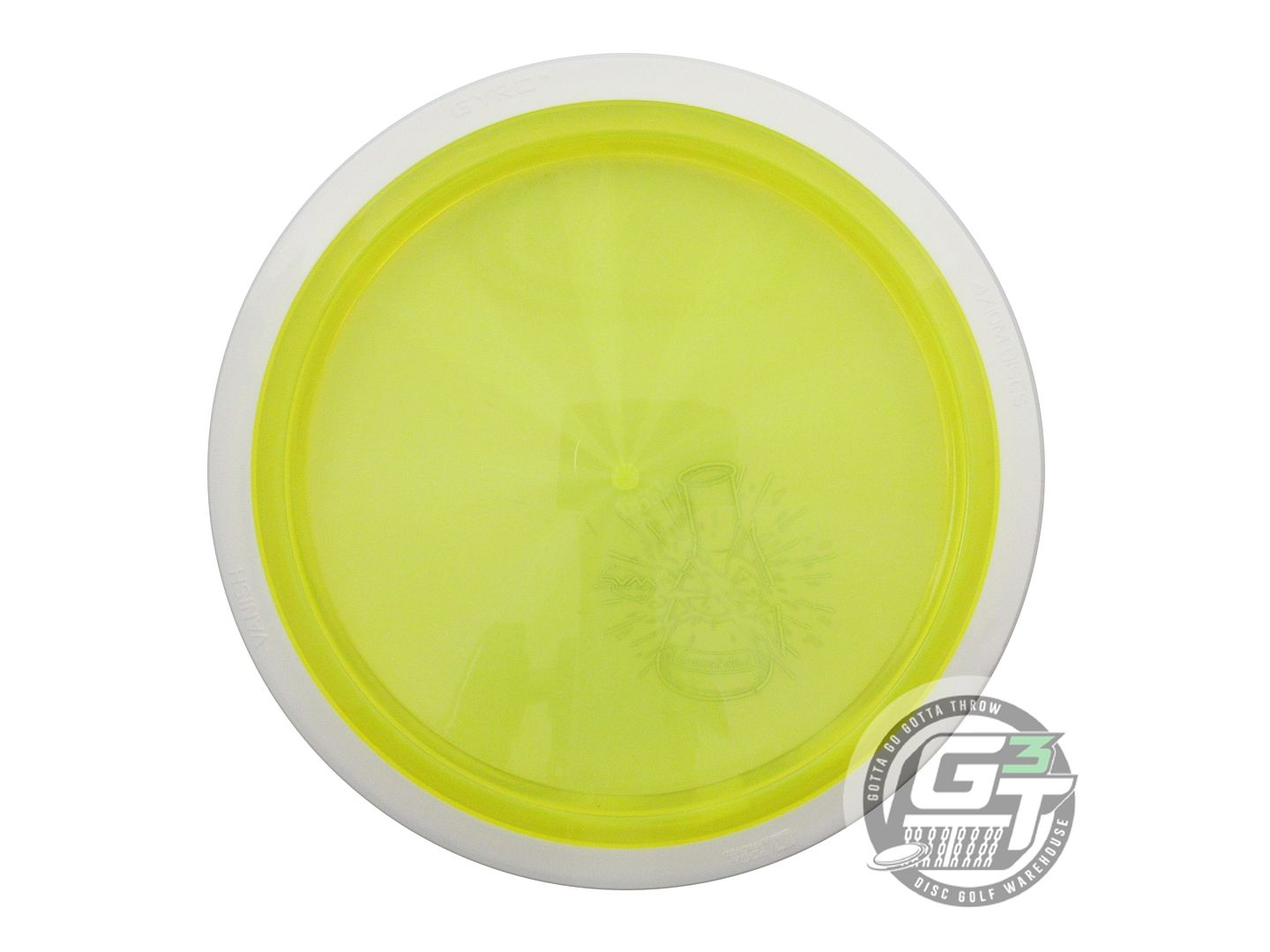 NOS Axiom Discs X-OUT Proton Vanish 159g Yellow White Rim Distance Driver Disc