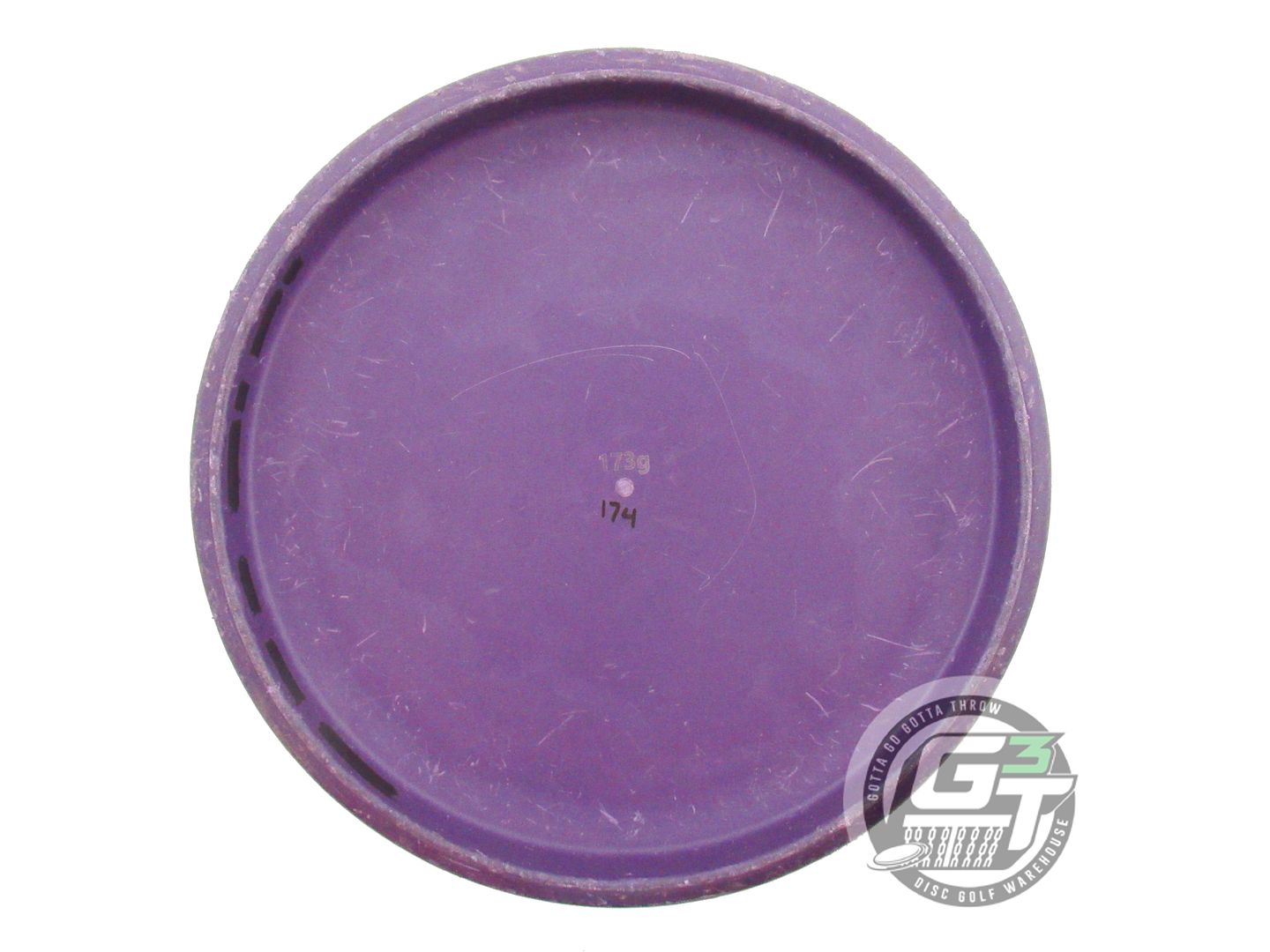 USED Discraft PROTO Jawbreaker Luna 174g Purple Teal Shatter Foil Putter Disc