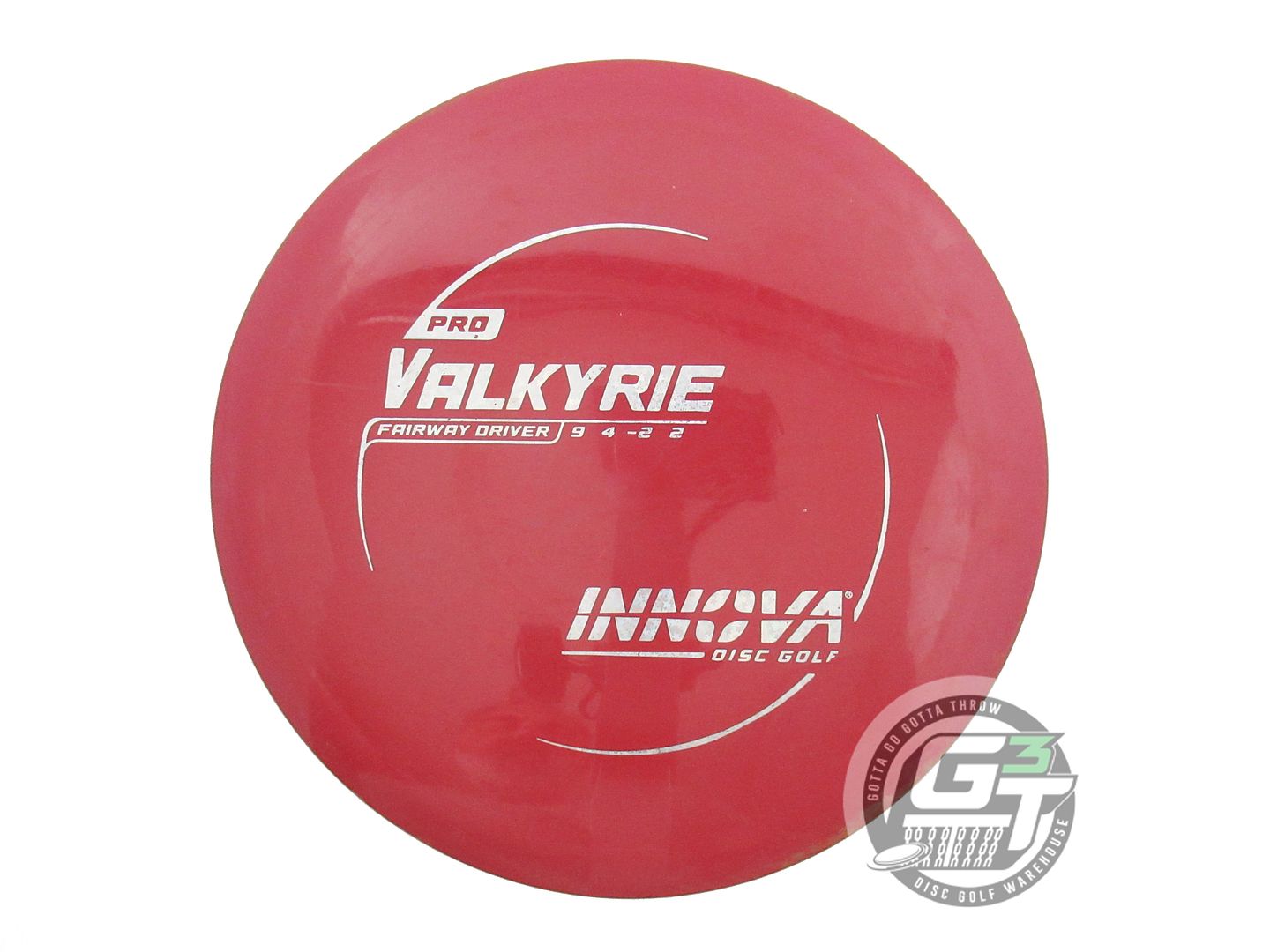 USED Innova Pro Valkyrie 175g Maroon Holo Star Foil Distance Driver Golf Disc