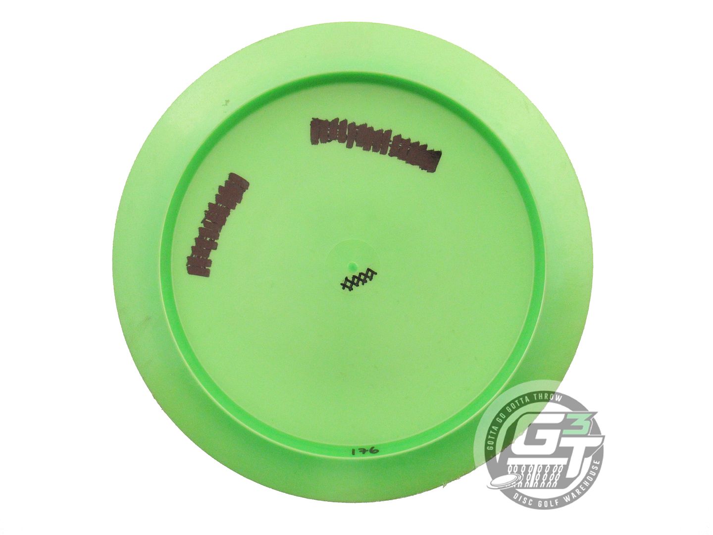 USED Innova GStar Destroyer 176g Lime Silver Foil Distance Driver Golf Disc