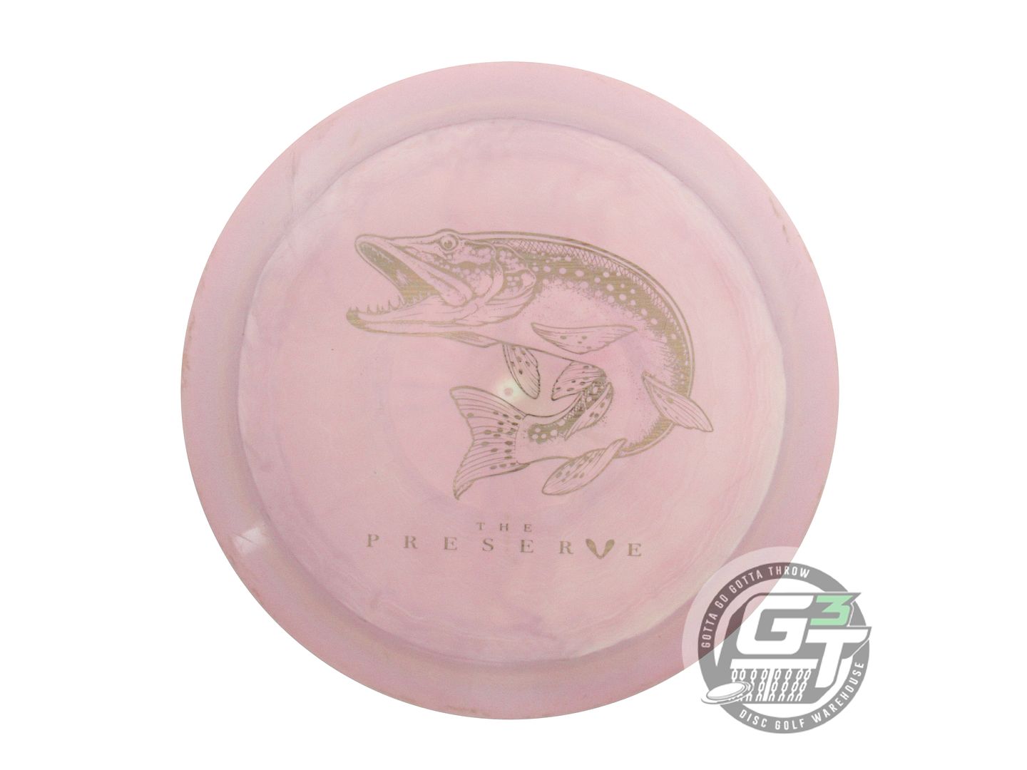 USED Discraft [PRESERVE] MUSKIE ESP Force 177g Lilac-Yellow Distance Driver Disc