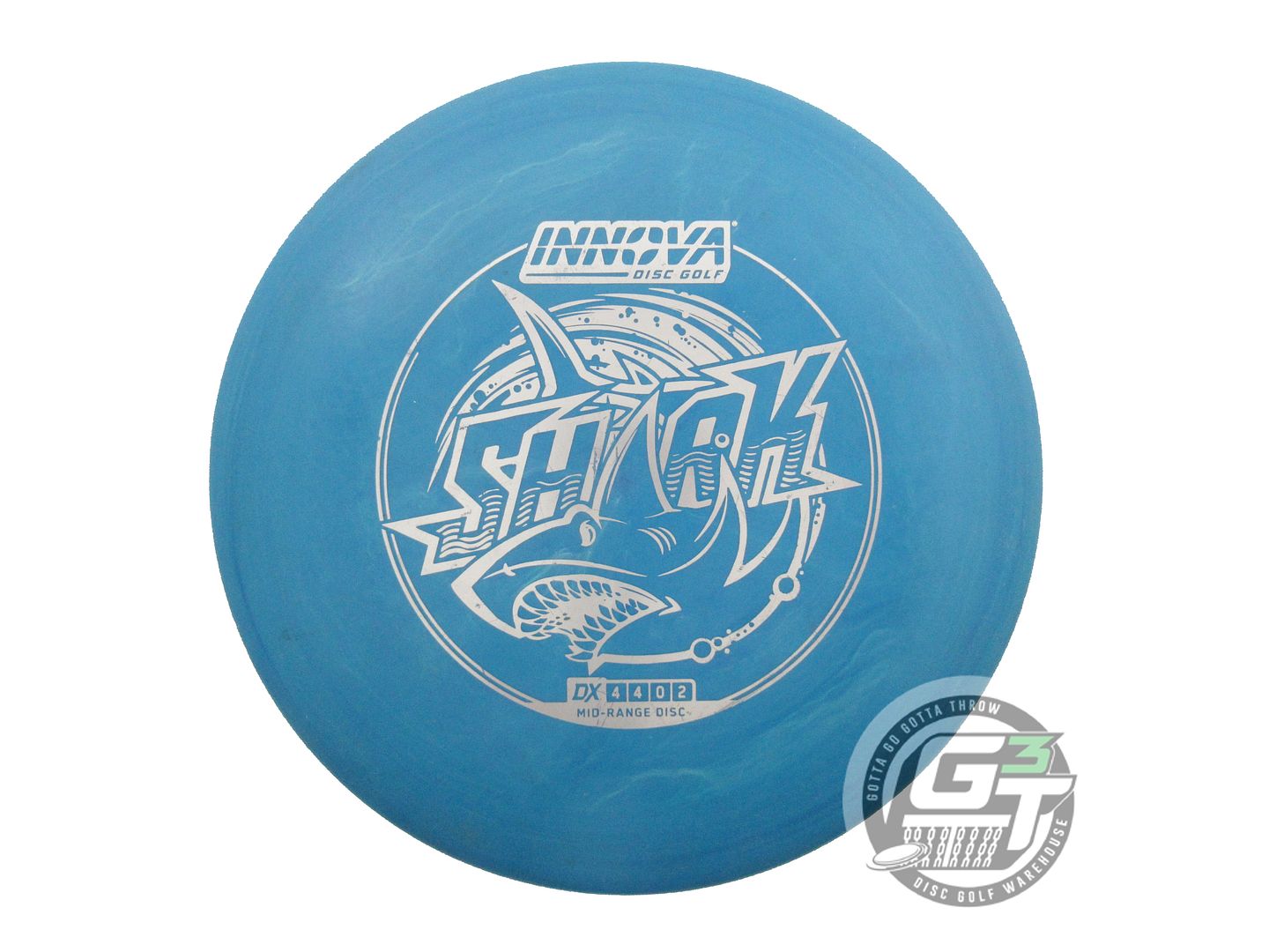 USED Innova DX Shark 149g Blue Silver Foil Midrange Golf Disc