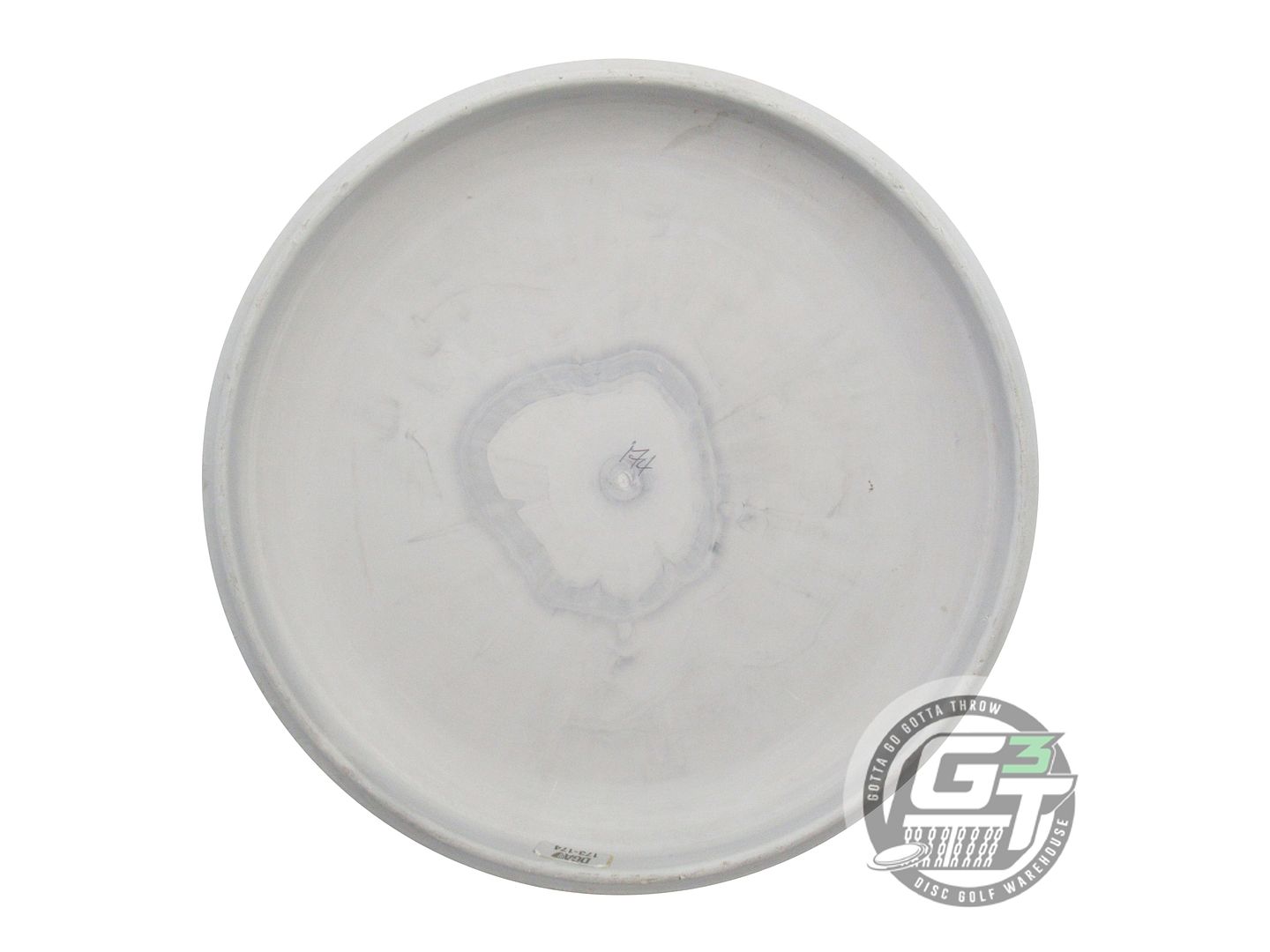 USED DGA D-Line Steady 174g Gray Teal Shatter Foil A Putter Golf Disc