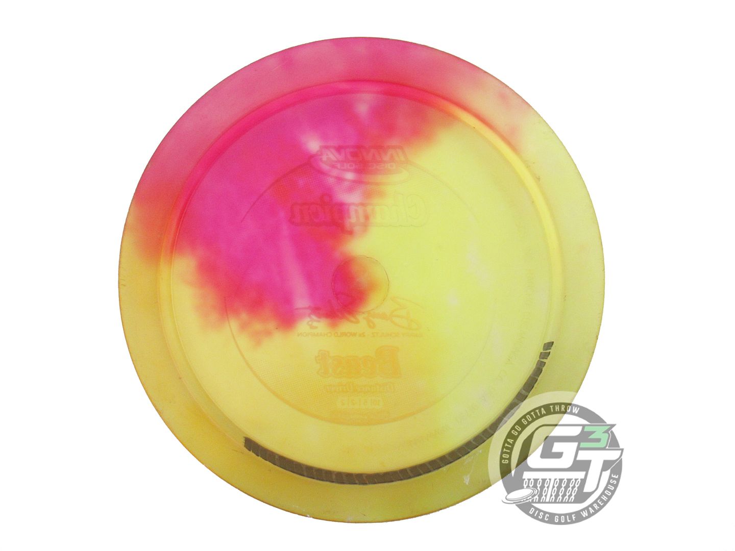 USED Innova I-DYE Champion Beast 168g Swirl Distance Driver Golf Disc