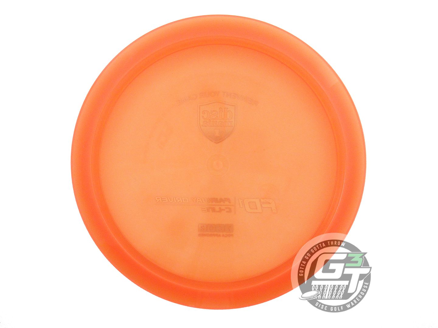 NOS DiscMania C-Line FD1 174g Orange Red Foil Fairway Driver Golf Disc