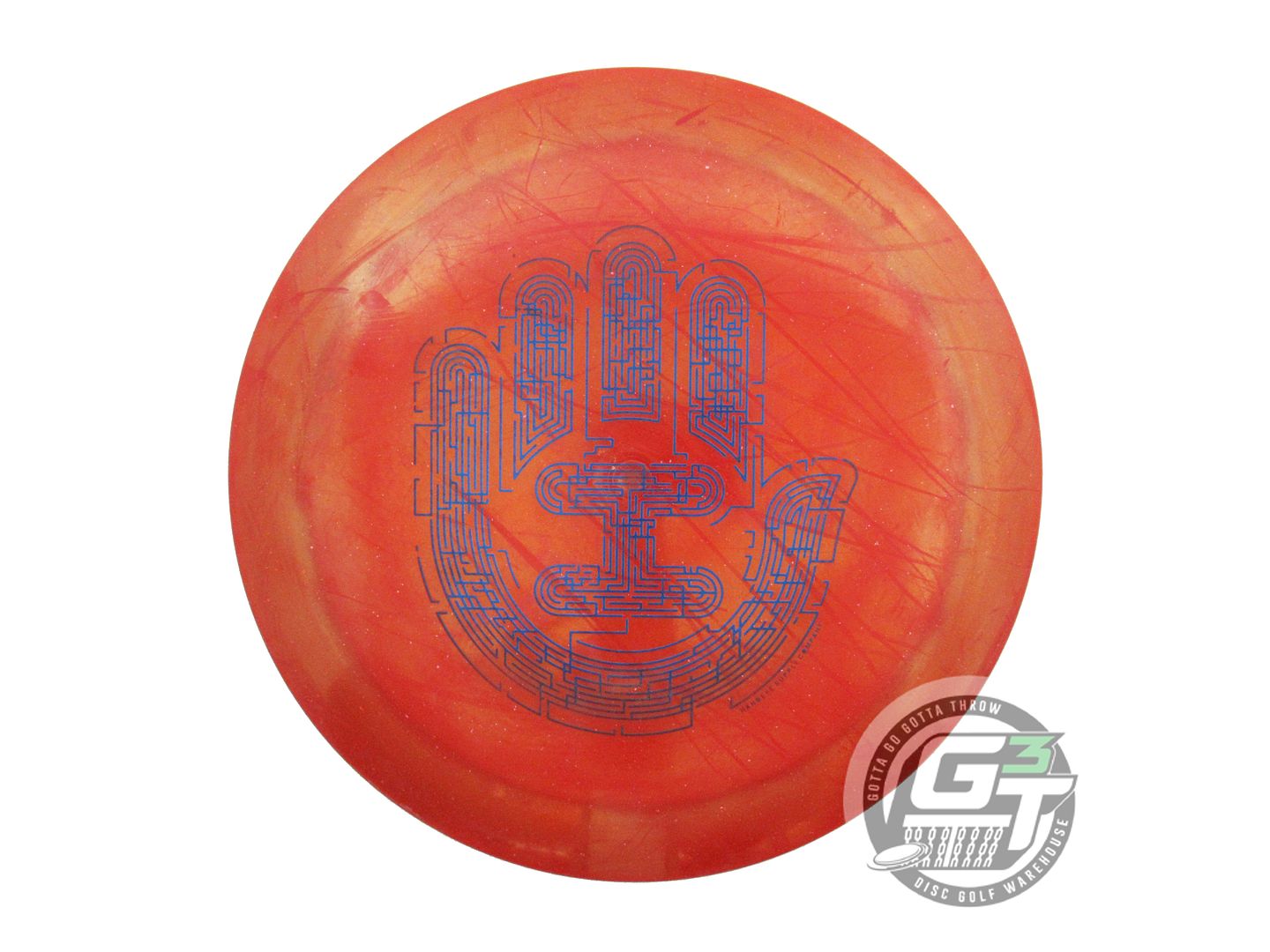 USED Dynamic Discs HANDEYE Fuzion Sheriff 174g Red Blue Foil Driver Golf Disc