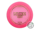 USED Discraft Z Nuke OS 176g Pink Checker Foil Distance Driver Golf Disc