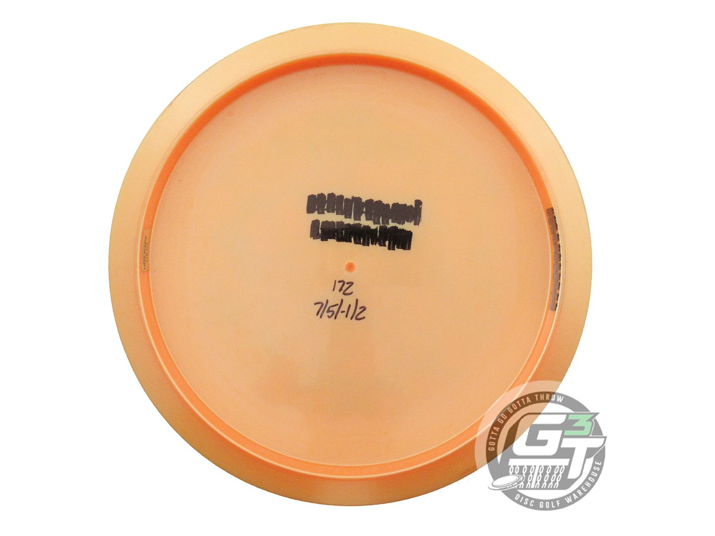 USED Discraft [LEDGESTONE] Big Z Stalker 172g Orange Black Stamp Driver Disc
