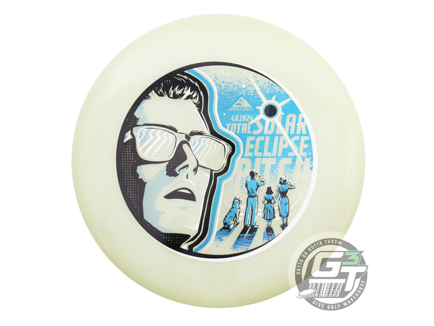 USED Axiom Discs Total Eclipse Proton Pitch 156g Glow Distance Driver Golf Disc