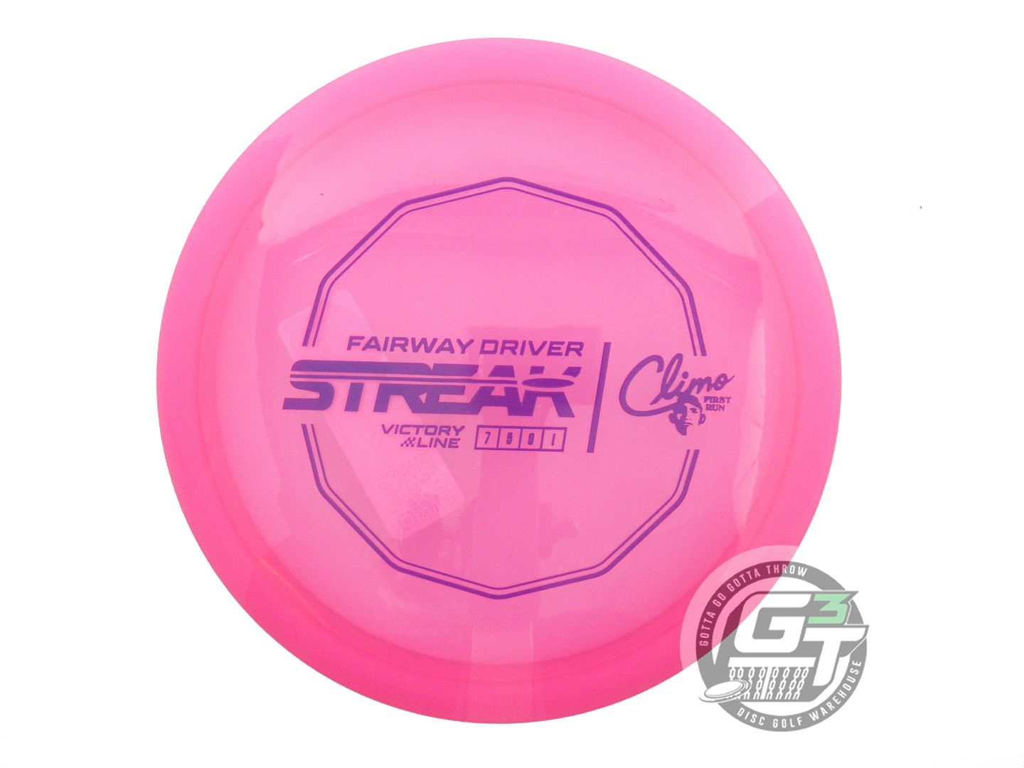 Climo First Run Victory Line Streak Fairway Driver Golf Disc (Individually Listed)