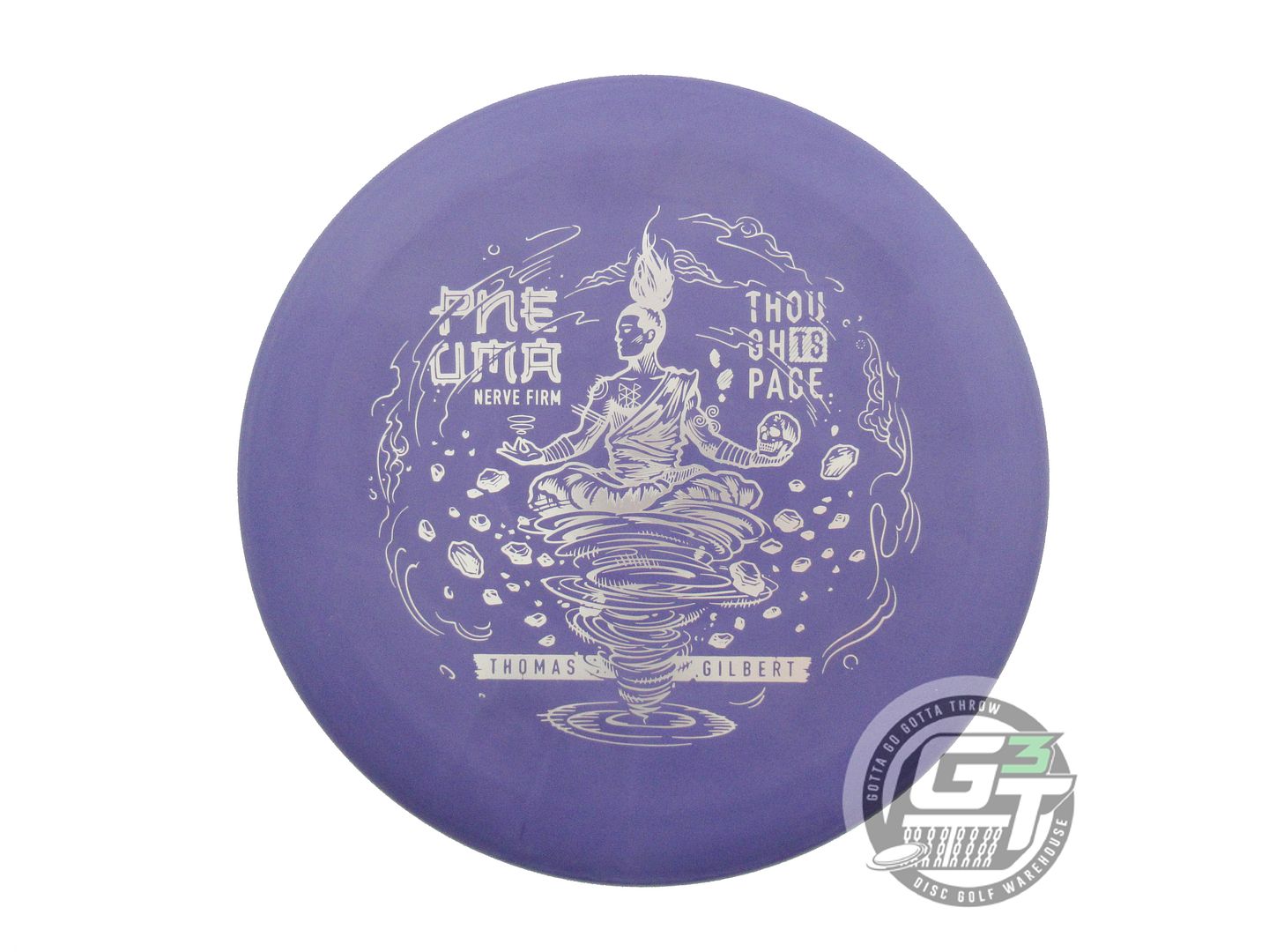Thought Space Athletics Limited Edition 2024 Signature Series Thomas Gilbert Nerve Firm Pneuma Putter Golf Disc (Individually Listed)