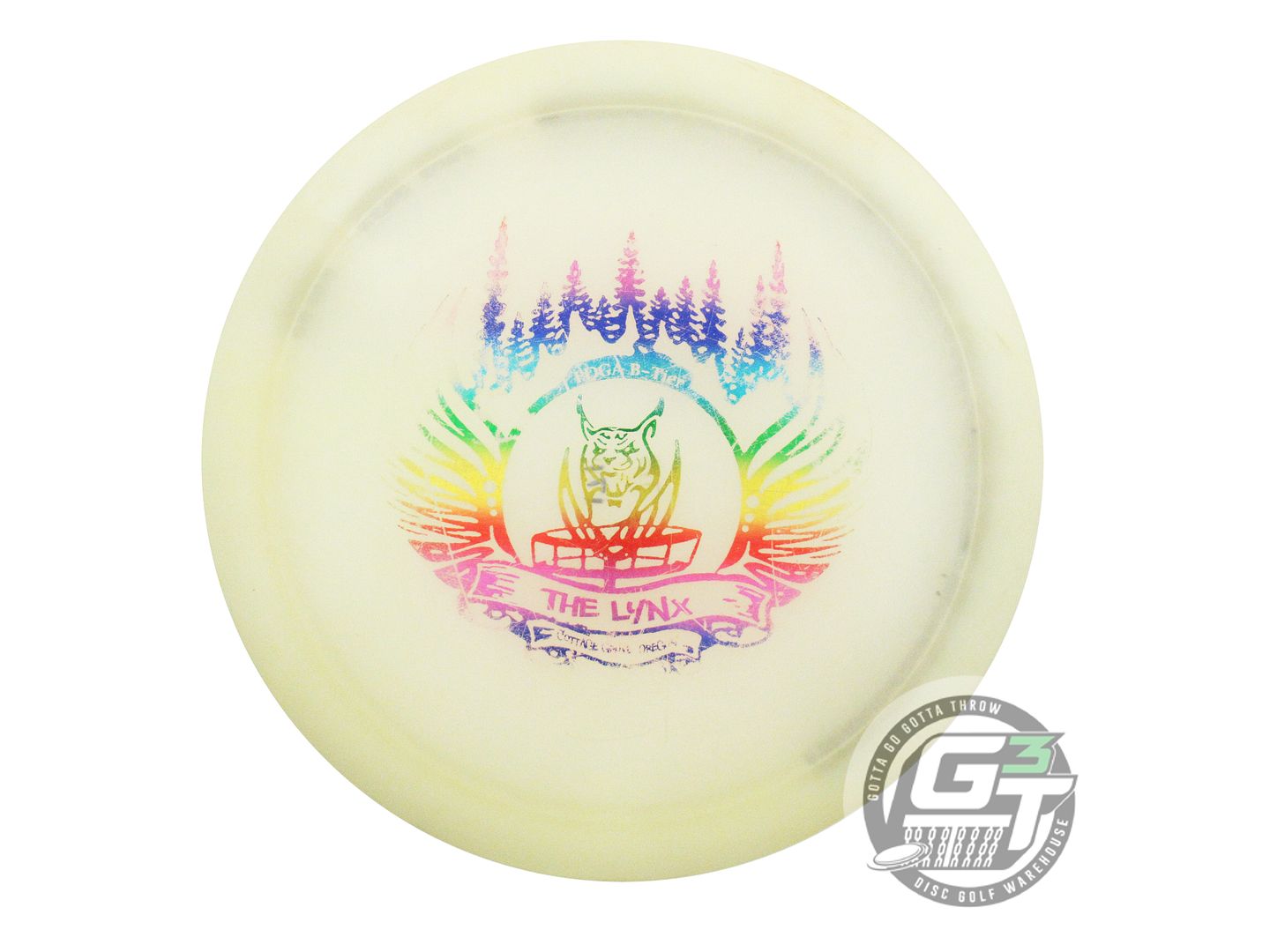 USED Innova X-OUT Champion Glow Teebird 171g Rainbow Foil Fairway Driver Disc