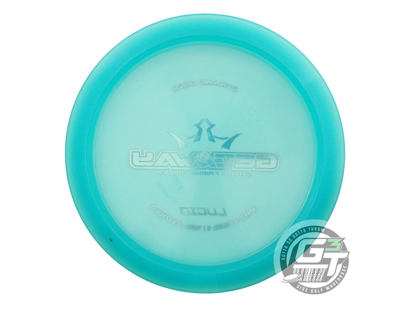 NOS Dynamic Discs Lucid Getaway 170g Teal Red Foil Distance Driver Golf Disc
