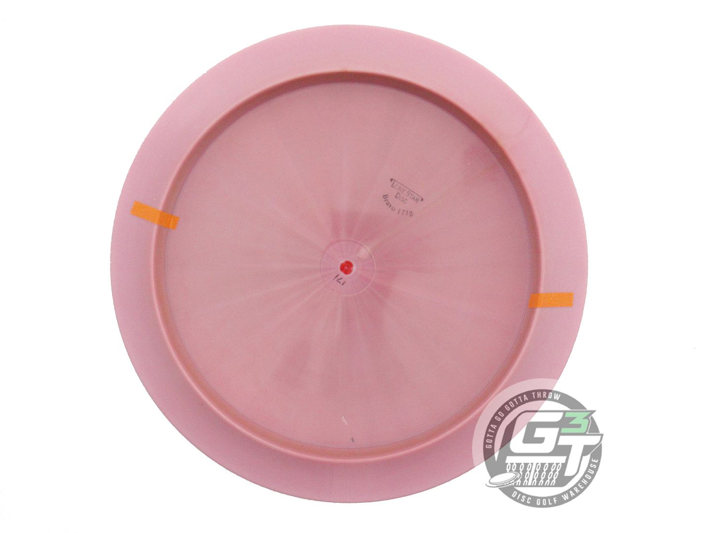 USED Lone Star Bravo Warbird 171g Pink Purple Foil Distance Driver Golf Disc