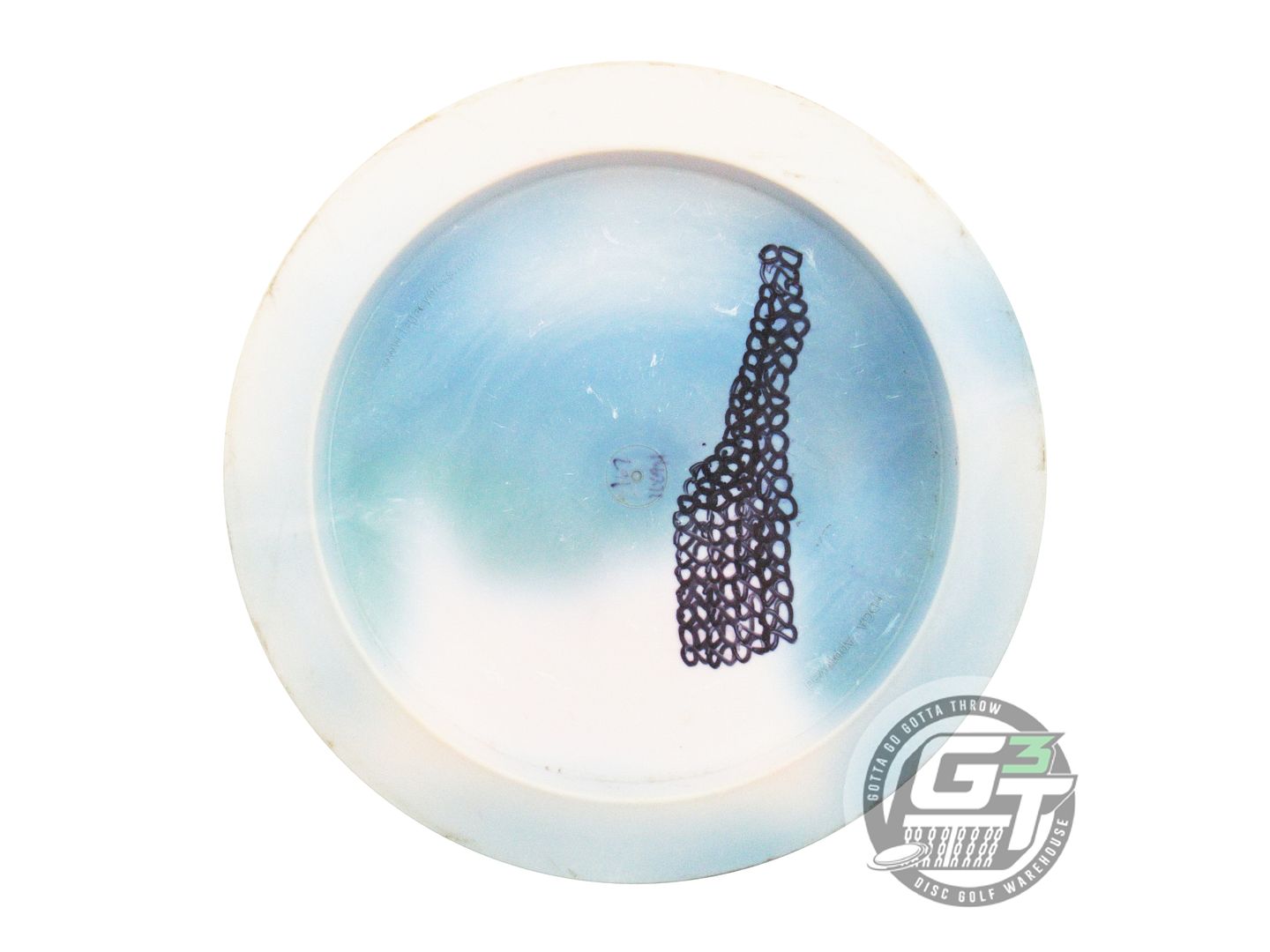 USED Legacy Discs Icon Cannon 167g White HOME DYED Distance Driver Golf Disc