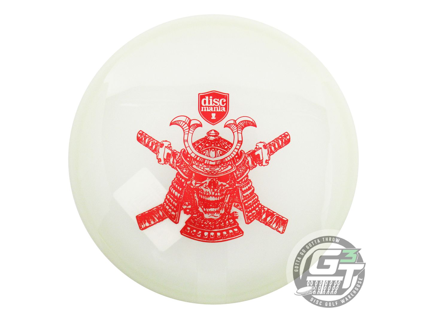 NOS DiscMania Active Premium Glow Sensei 176g Red Foil Putter Golf Disc