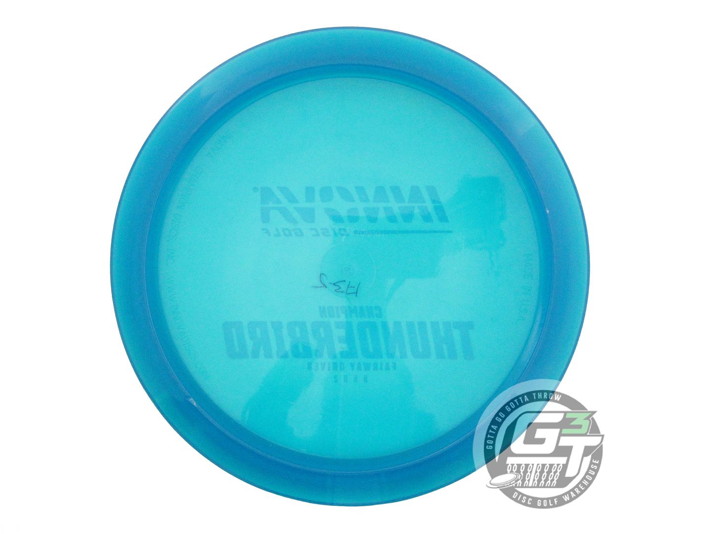 USED Innova Champion Thunderbird 175g Blue White Stamp Distance Driver Golf Disc