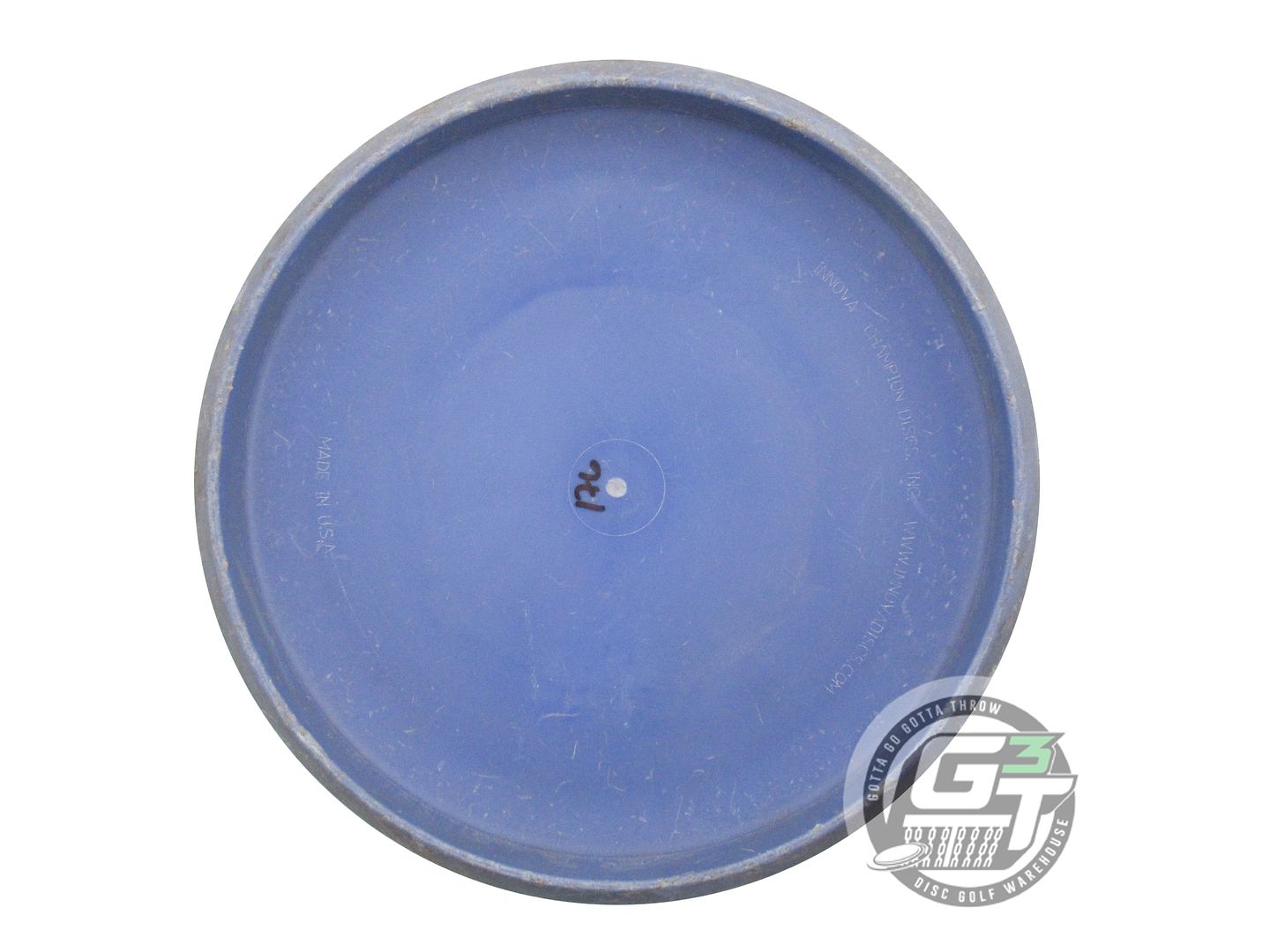 USED Innova DX Aviar 176g Blue White Stamp Putter Golf Disc