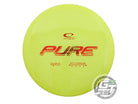 USED Latitude 64 Opto Pure 173g Yellow Red Foil Putter Golf Disc