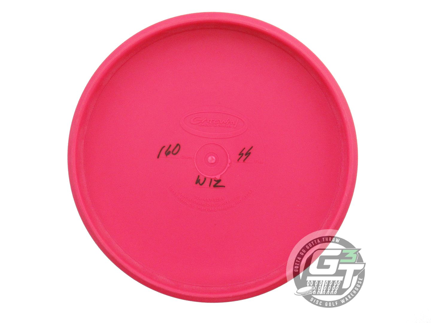 NOS Gateway X-OUT SureGrip SS Wizard 160g Magenta Putter Golf Disc