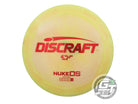 USED Discraft ESP Nuke OS 177g Yellow Red Weave Foil Distance Driver Golf Disc